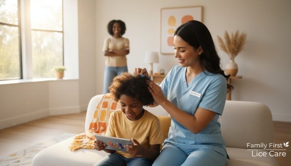 Lice Removal Salon vs. In-Home Treatment | The Lice Chicks